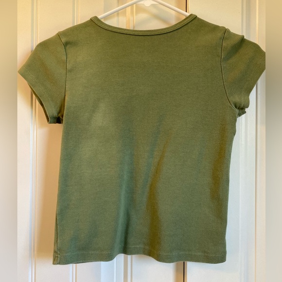 John Galt Brandy Melville green t-shirt - Picture 2 of 3